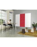 Панель стеновая шумопоглощающая 490x1980 красная Magnetoplan Infinity Wall X Acoustics Red (1010206)