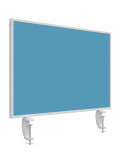 Доска настольный экран 800x500 комбинированная бирюзовая Magnetoplan Table Partition VarioPin Felt-Turquoise (1108004)