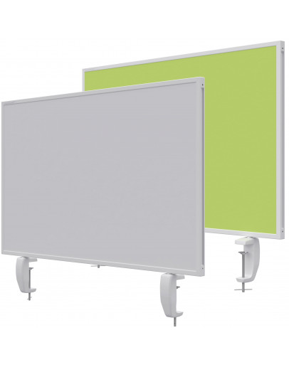 Дошка настільний екран 800x500 комбінована зелена Magnetoplan Table Partition VarioPin Felt-Green (1108005)