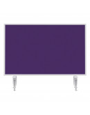 Доска настольный экран 800x500 комбинированная фиолетовая Magnetoplan Table Partition VarioPin Felt-Violet (1108011)