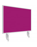Доска настольный экран 800x500 комбинированная пурпурная Magnetoplan Table Partition VarioPin Felt-Magenta (1108018)