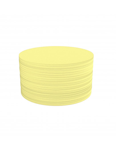 Карточки модерации круглые 140 желтые Magnetoplan Round Yellow Set (111151702)