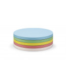 Карточки-самоклейки круглые 140 разноцветные Magnetoplan Round Assorted Set (111151790)