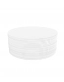 Карточки модерации круглые 190 белые Magnetoplan Round White Set (111151800)