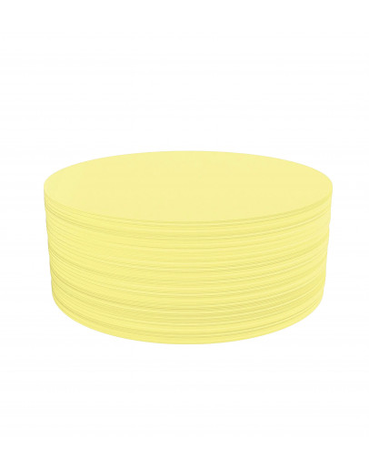 Карточки модерации круглые 190 желтые Magnetoplan Round Yellow Set (111151802)