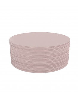 Карточки модерации круглые 190 бледно-розовые Magnetoplan Round Pink Set (111151818)