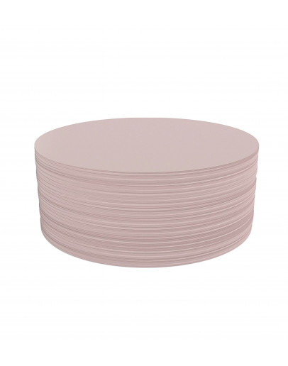 Карточки модерации круглые 190 бледно-розовые Magnetoplan Round Pink Set (111151818)