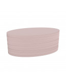 Карточки модерации овальные 190x110 бледно-розовые Magnetoplan Oval Pink Set (111151918)