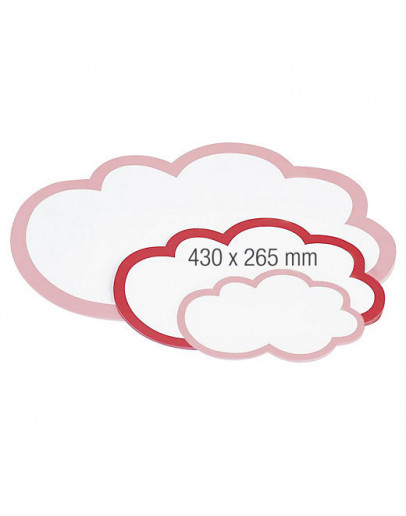Карточки-облака 430x265 Magnetoplan Seminar Clouds Set (111152003)