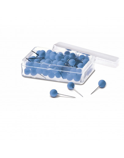 Булавки-бусины 19 синие Magnetoplan Pins Ball Blue Set (111165003)