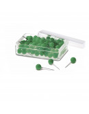 Булавки-бусины 19 зеленые Magnetoplan Pins Ball Green Set (111165005)