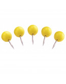 Булавки-бусины 17 желтые Magnetoplan Pins Ball Yellow Set (111165102)