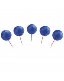 Булавки-бусины 17 синие Magnetoplan Pins Ball Blue Set (111165103)