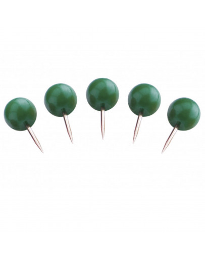 Булавки-бусины 17 зеленые Magnetoplan Pins Ball Green Set (111165105)