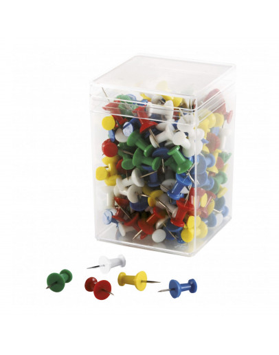 Булавки-гвоздики 23 разноцветные Magnetoplan Pins Memo-holder Assorted Set (111165110)
