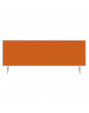 Доска настольный экран 1600x500 комбинированная оранжевая Magnetoplan Table Partition VarioPin Felt-Orange (1116044)