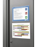 Файл магнитный A4-L на 25 листов Magnetoplan Standard Pocket (1120100)