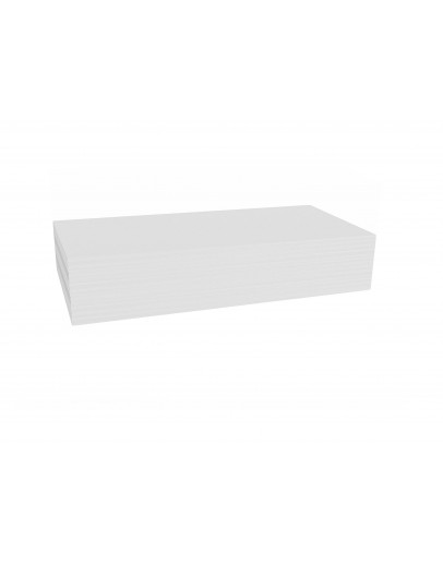 Карточки модерации прямоугольные 200x100 белые Magnetoplan Rectangle White Set (112501500)