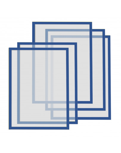 Рамки магнитные A4 синие Magnetoplan Magnetofix Frame Blue Set (1130303)