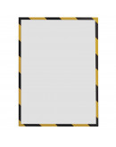 Рамки сигнальные магнитные A3 желто-черные Magnetoplan Magnetofix Frame SAFETY Yellow/Black Set (1131342)