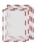 Рамки сигнальные магнитные A3 красно-белые Magnetofix Frame SAFETY Red/White Set (1131346)