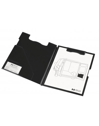 Клипборд-папка магнитная A4 черная Magnetoplan Clipboard Folder Black (1131612)