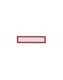 Рамки заголовков магнитные A5/A4 красные Magnetoplan Magnetofix Frame TOPSIGN Red Set (1131706)