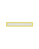 Рамки заголовков магнитные A4/A3 желтые Magnetoplan Magnetofix Frame TOPSIGN Yellow Set (1131802)