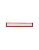 Рамки заголовков магнитные A4/A3 красные Magnetofix Frame TOPSIGN Red Set (1131806)