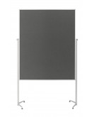 Доска модерационная мобильная 1200x1500 серая Magnetoplan Design-Seminarboard Evolution+ Mobile Felt-Gray (1151101)