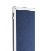 Доска модерационная мобильная 1200x1500 синяя Magnetoplan Design-Seminarboard Evolution+ Mobile Felt-Blue (1151103)