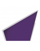 Доска модерационная мобильная 1000x1800 фиолетовая, каркас белый Magnetoplan Design-Seminarboard VarioPin Mobile Felt-Violet WhiteEdition (1181111)