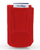 Держатель маркеров магнитный малый из PET-войлока красный Magnetoplan magnetoTray SMALL Red (1227606)