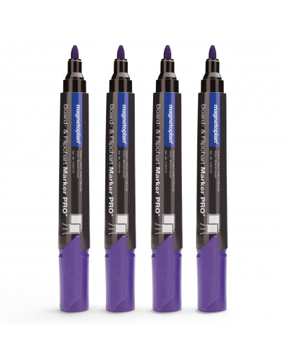 Маркеры универсальные фиолетовые Magnetoplan PRO+ Violet Set (1228119)