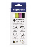 Маркеры меловые разноцветные Magnetoplan Chalk Marker Assorted Set (12308)