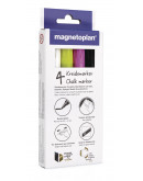 Маркеры меловые разноцветные Magnetoplan Chalk Marker Assorted Set (12308)