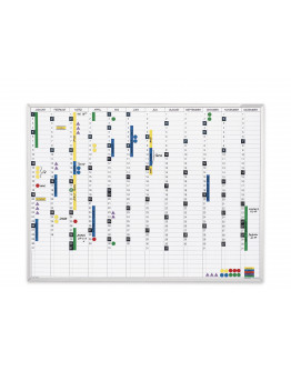Ленты календарные магнитные для годового планировщика 1241012E Magnetoplan Calendar Strips Set (12410xxKE)