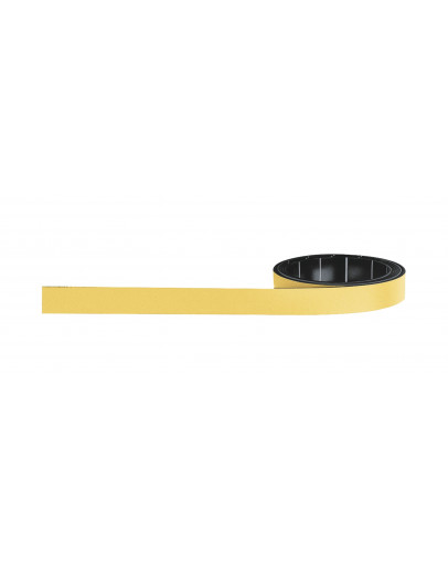 Лента магнитная маркировальная 1x10 желтая Magnetoplan Magnetoflex Yellow (1261002)