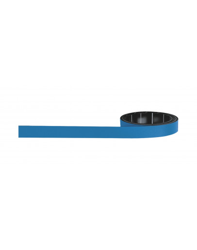 Лента магнитная маркировальная 1x10 синяя Magnetoplan Magnetoflex Blue (1261003)
