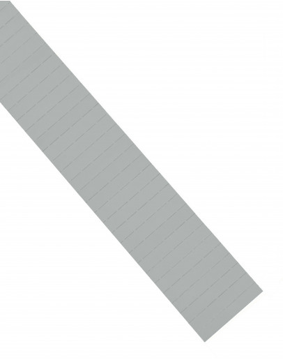 Карточки этикеточные 60x10 серые Magnetoplan Ferrocard Labels Gray Set (1284501)