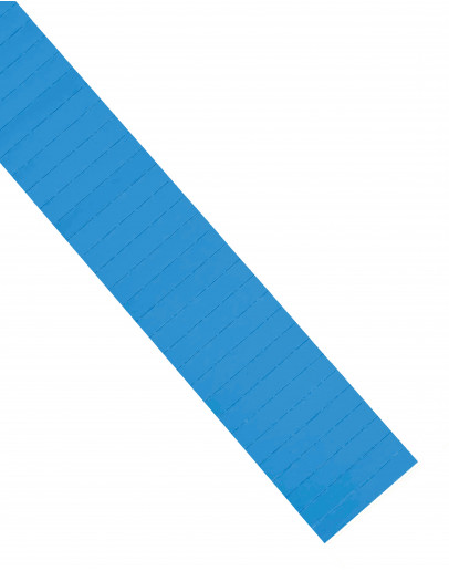 Карточки этикеточные 60x10 синие Magnetoplan Ferrocard Labels Blue Set (1284503)
