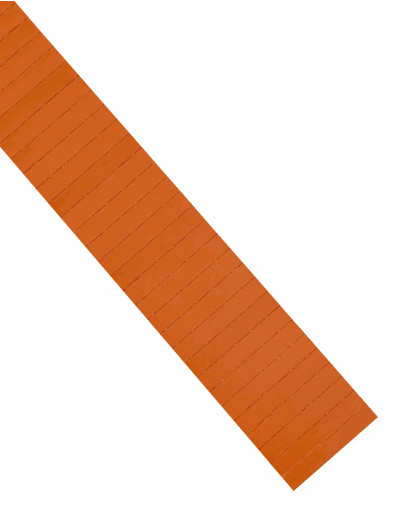 Карточки этикеточные 60x10 оранжевые Magnetoplan Ferrocard Labels Orange Set (1284544)