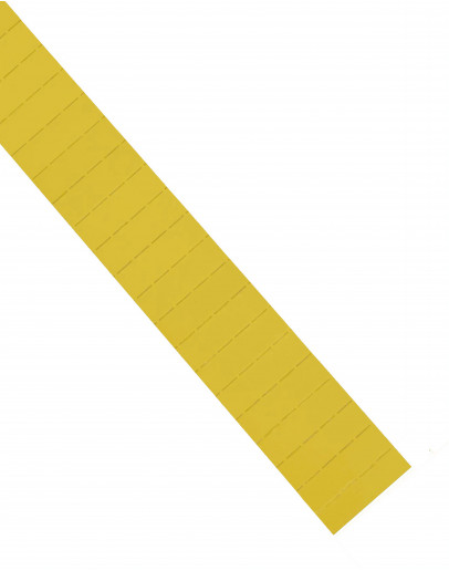 Карточки этикеточные 50x15 желтые Magnetoplan Ferrocard Labels Yellow Set (1286202)