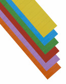 Карточки этикеточные 60x15 разноцветные Magnetoplan Ferrocard Labels Assorted Set (12866)
