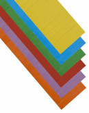 Карточки этикеточные 80x15 разноцветные Magnetoplan Ferrocard Labels Assorted Set (12869)