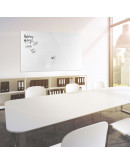 Дошка скляна магнітно-маркерна 800x600 біла Magnetoplan Glassboard-White (13403000)