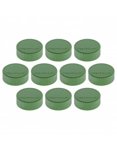 Магниты круглые 34/2 зеленые Magnetoplan Discofix Magnum Green Set (1660005)