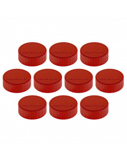 Магниты круглые 34/2 красные Magnetoplan Discofix Magnum Red Set (1660006)