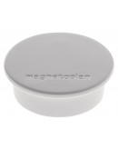 Магниты круглые 40/2.2 серые Magnetoplan Discofix Color Gray Set (1662001)