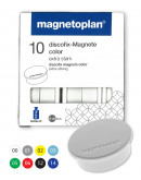 Магниты круглые 40/2.2 серые Magnetoplan Discofix Color Gray Set (1662001)
